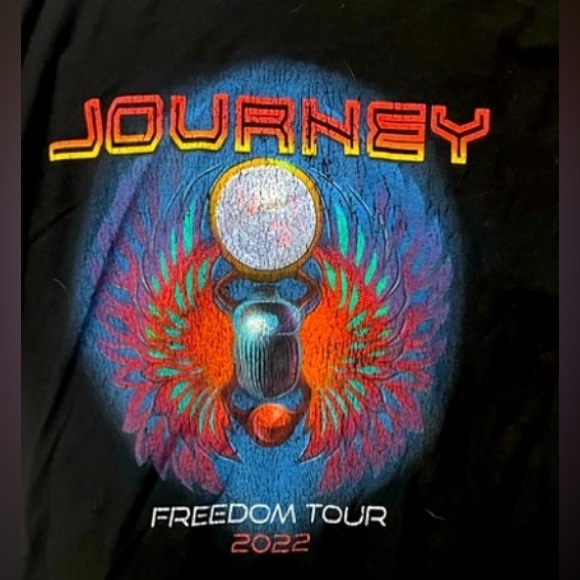 JOURNEY FREEDOM TOUR NEVER WORN CONCERT SHIRT SIZE MEDIUM - Picture 5 of 5
